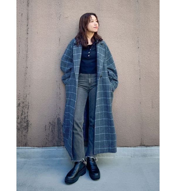 Ungrid「ルーズシルエットチェスターコート」|チェスターコート|