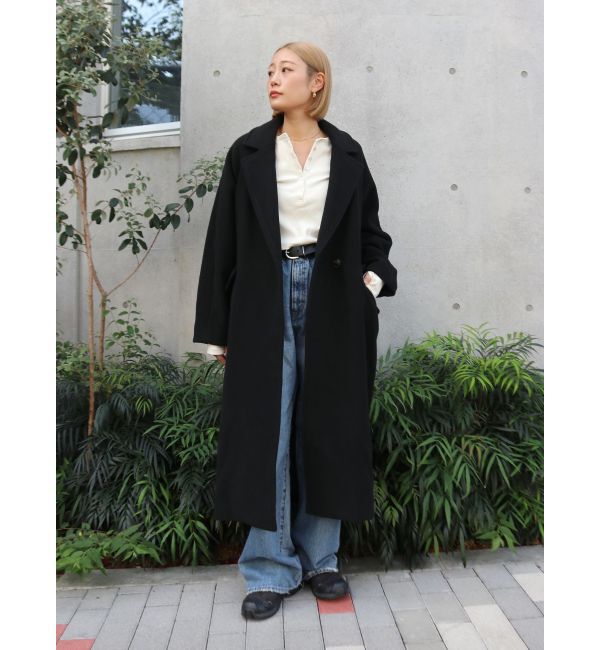 Ungrid「ルーズシルエットチェスターコート」|チェスターコート|