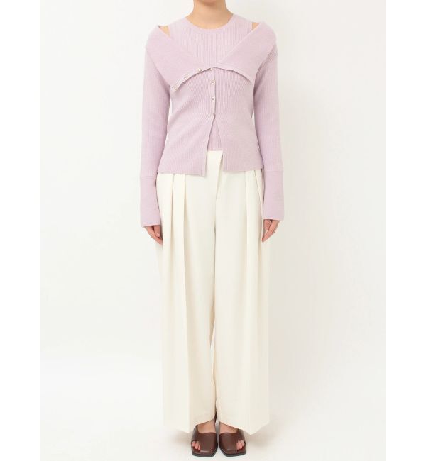 LAGUNAMOON「オフショルニットアンサンブル」|ニット・セーター|