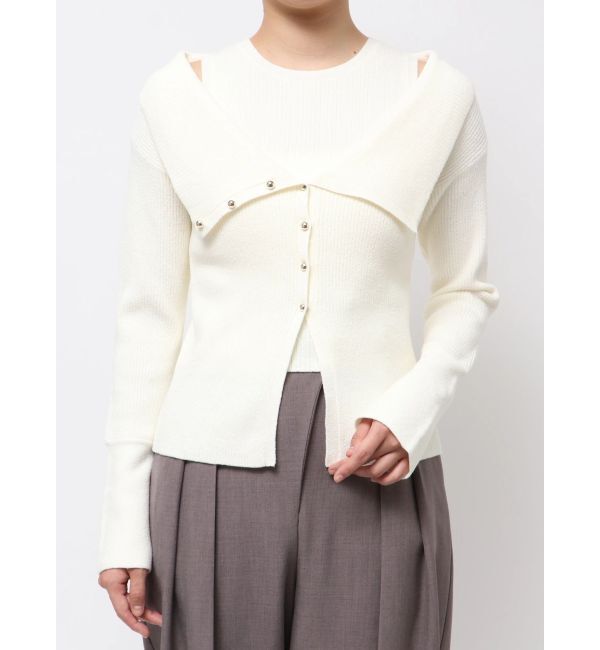 LAGUNAMOON「オフショルニットアンサンブル」|ニット・セーター|