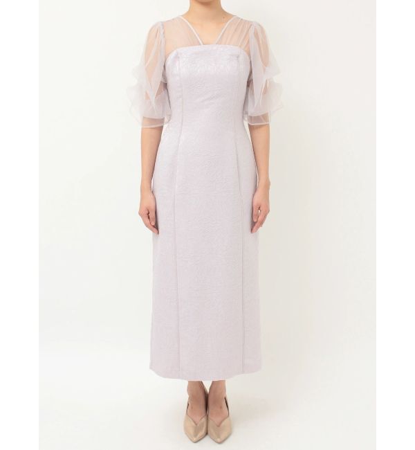 LAGUNAMOON「アメリアジャガードIラインドレス」|ドレス|