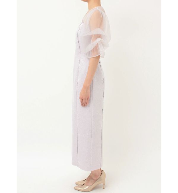 LAGUNAMOON「アメリアジャガードIラインドレス」|ドレス|