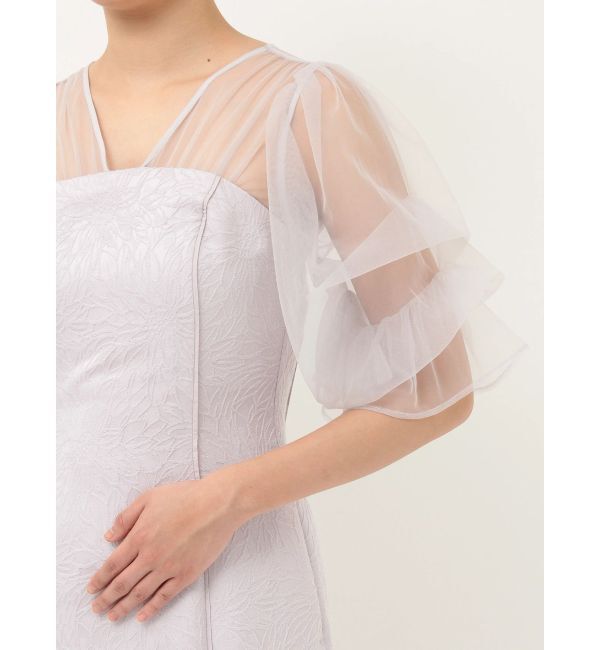 LAGUNAMOON「アメリアジャガードIラインドレス」|ドレス|