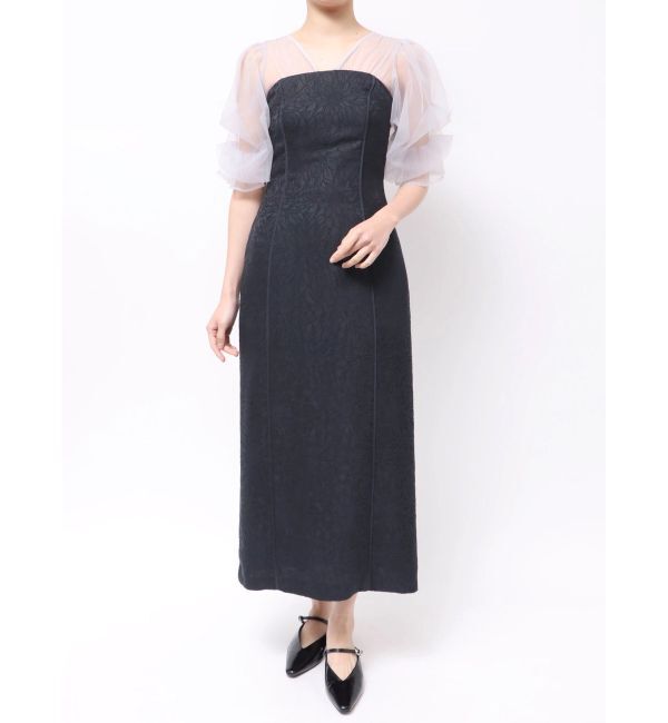 LAGUNAMOON「アメリアジャガードIラインドレス」|ドレス|