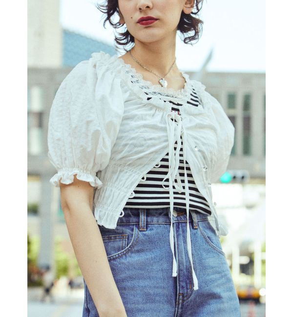 jouetie「2WAYオフショルブラウス」|シャツ・ブラウス|オフホワイト