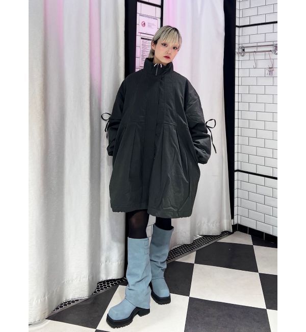 jouetie「ギャザーリボンモッズコート」|ミリタリー・モッズコート|