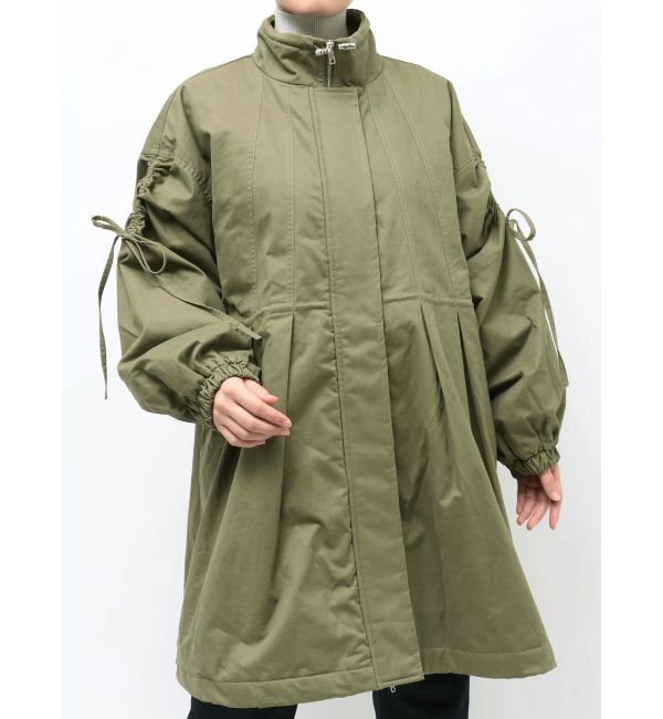 jouetie「ギャザーリボンモッズコート」|ミリタリー・モッズコート|