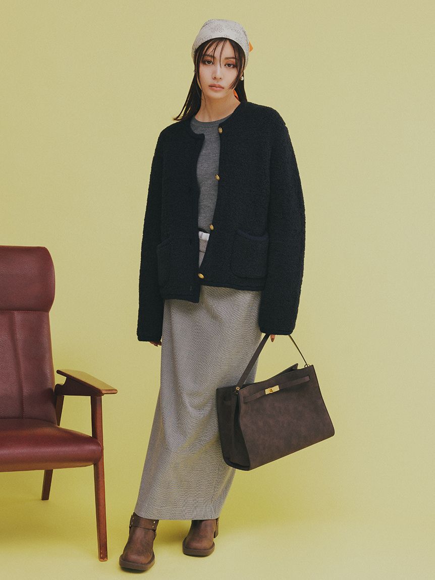 Mila Owen「フラワー柄リバーシブルスカーフ」|バンダナ・スカーフ|