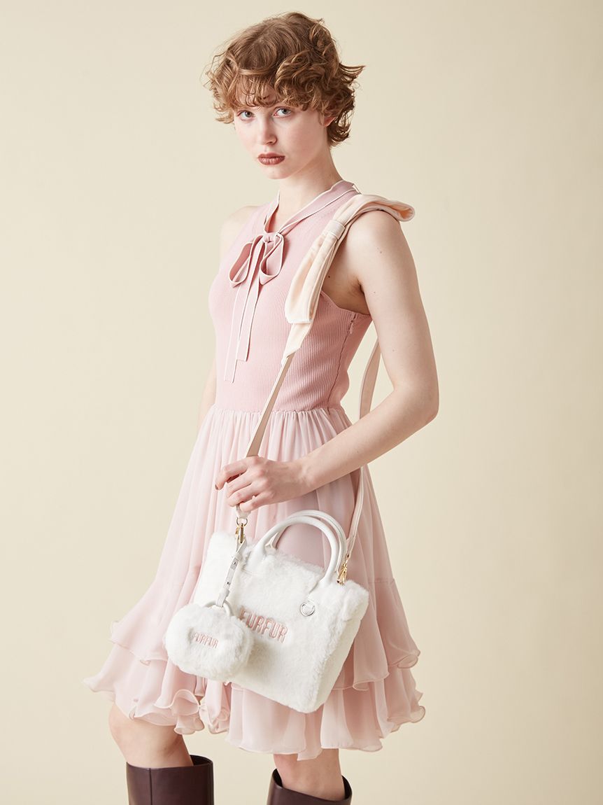 FURFUR「【限定カラー】エコファートートミニチャーム」|キーケース|