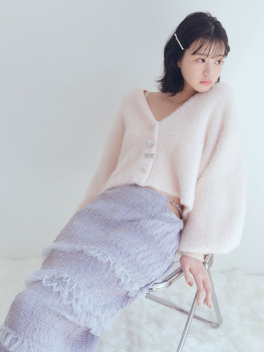 FURFUR「フリルＩラインスカート」|スカート|