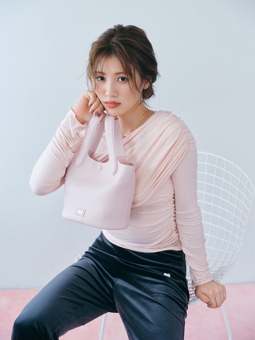 FURFUR「ソフトドレープカットトップス」|Tシャツ・カットソー|PNK