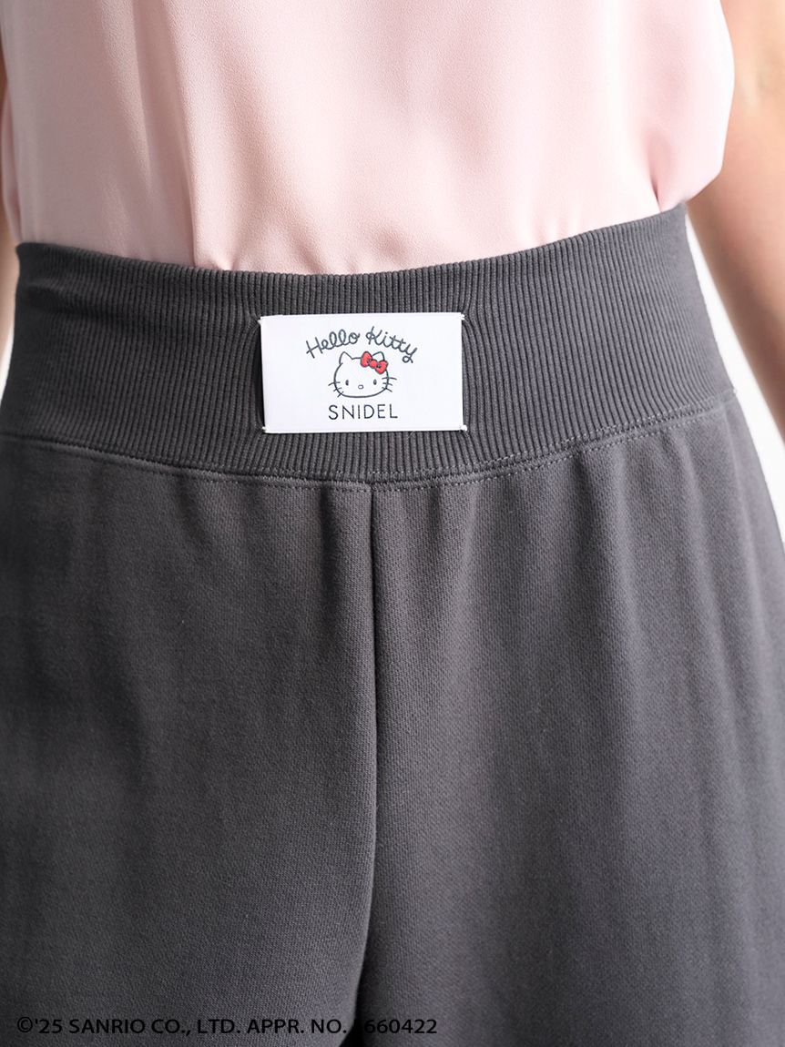 SNIDEL「【HELLO KITTY】レースアップパンツ」|チノ|