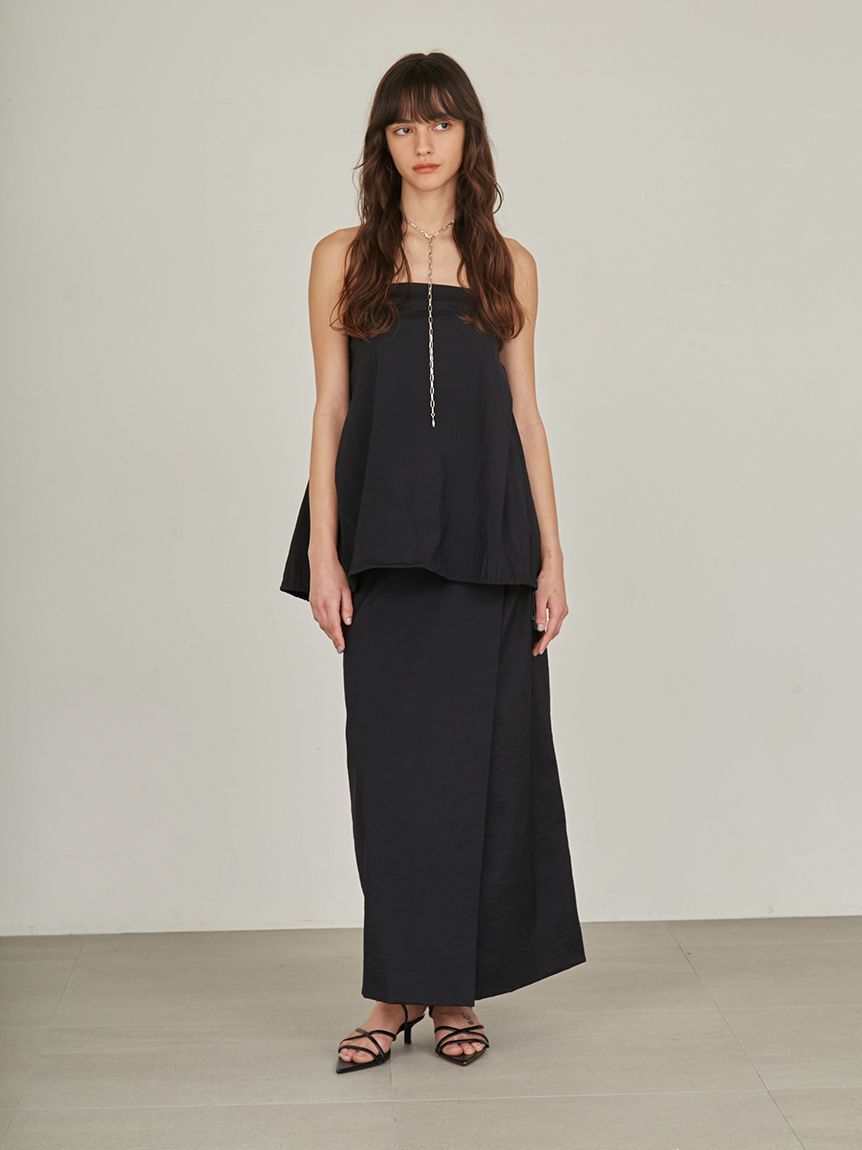 styling/「【S/S(エスバイエス)】＜ウォッシャブル・撥水＞ベアトップ」|チューブトップ|