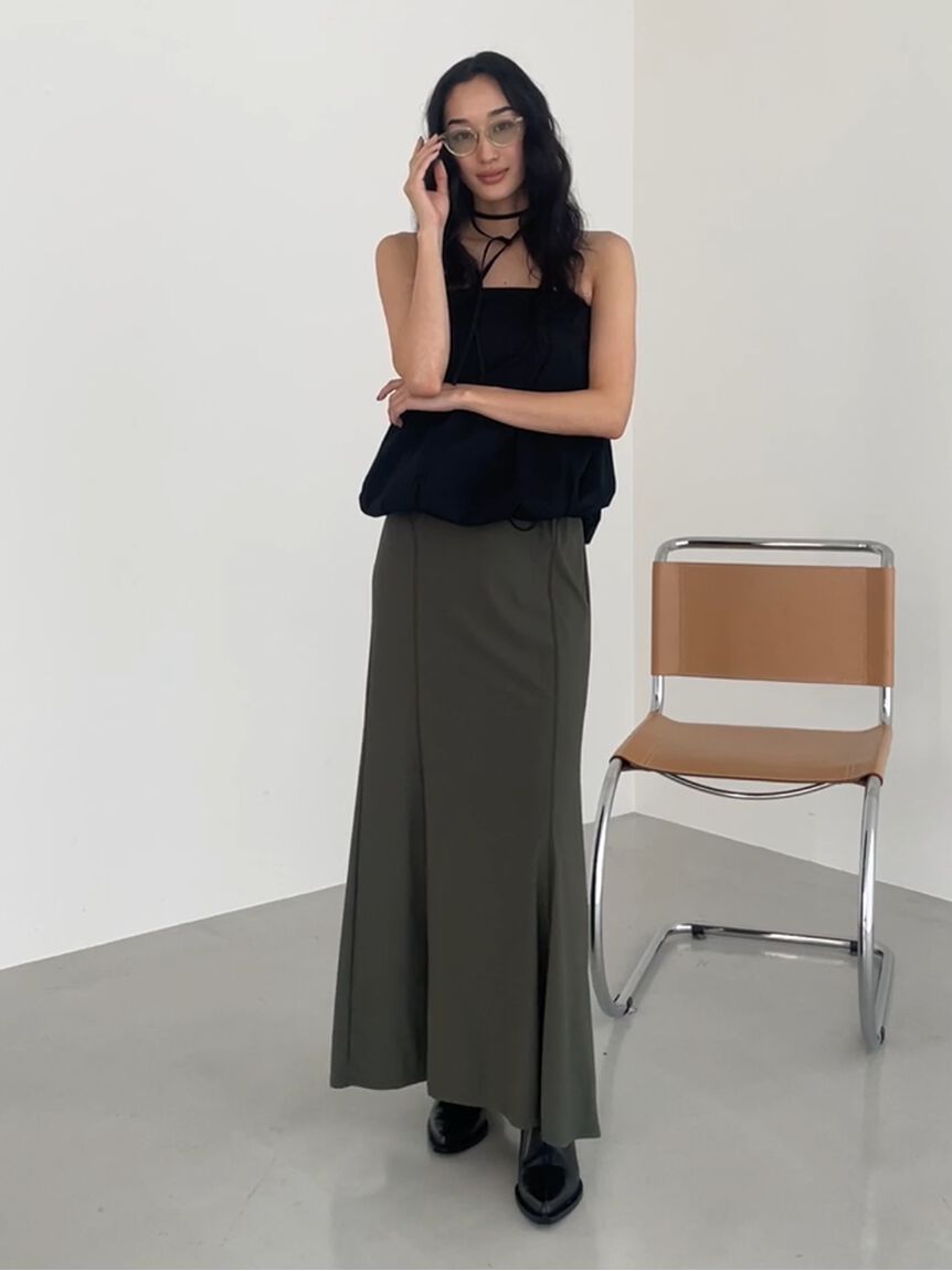 styling/「【S/S(エスバイエス)】＜ウォッシャブル・撥水＞ベアトップ」|チューブトップ|