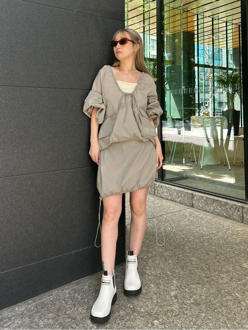 styling/「【S/S(エスバイエス)】＜ウォッシャブル・撥水＞ベアトップ」|チューブトップ|