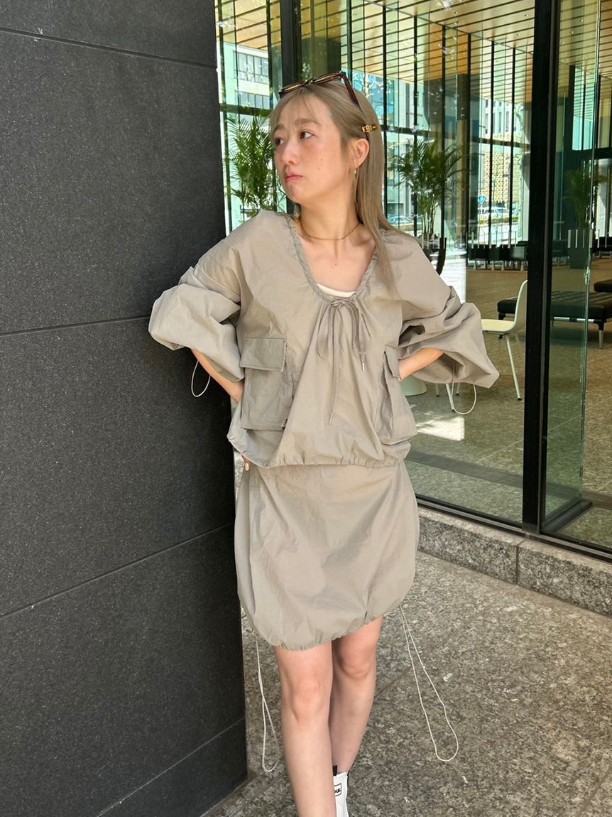 styling/「【S/S(エスバイエス)】＜ウォッシャブル・撥水＞ベアトップ」|チューブトップ|