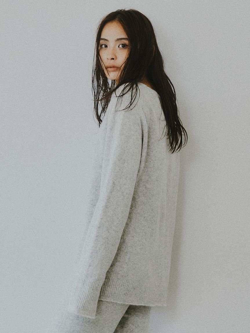 styling/「【セットアップ対応】Ｖネックニットトップス」|ニット・セーター|