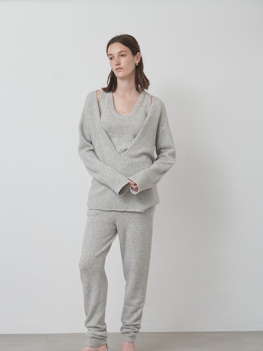 styling/「【セットアップ対応】Ｖネックニットトップス」|ニット・セーター|