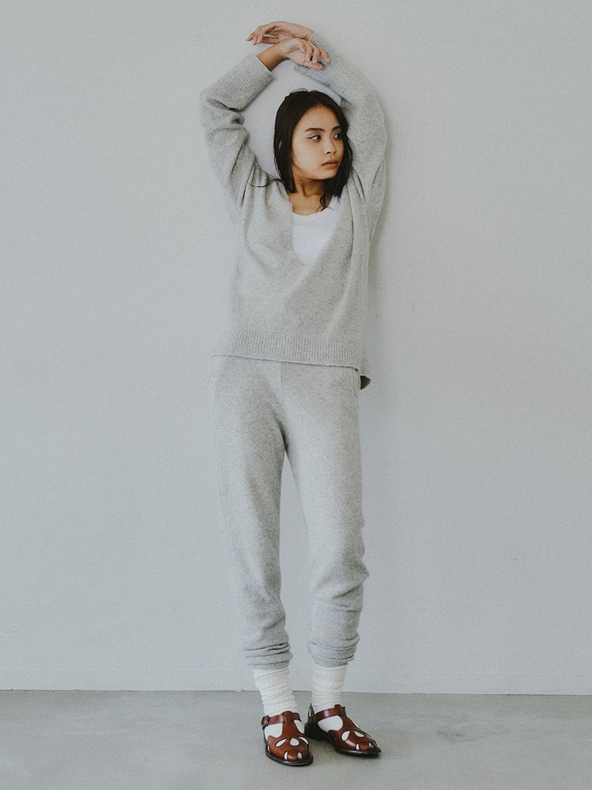 styling/「【セットアップ対応】Ｖネックニットトップス」|ニット・セーター|