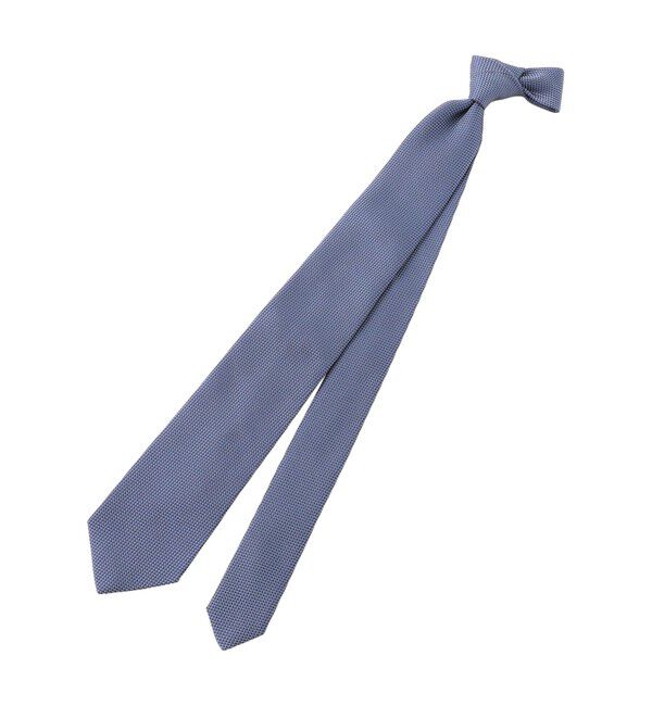 MACKINTOSH PHILOSOPHY「バスケット レギュラータイ」|ネクタイ・蝶ネクタイ|ブルー
