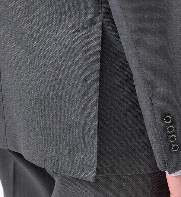 MACKINTOSH PHILOSOPHY「トロッター ジャケット #000（ナンバーゼロ）バーズアイストレッチ リサイクル」|テーラードジャケット|
