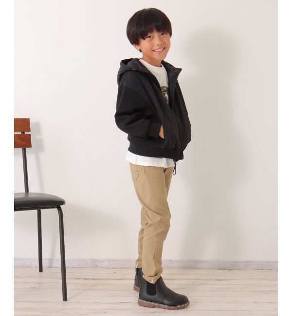 ikka kids「【親子おそろい】ブロックスジップパーカー（120~160cm）」|その他|