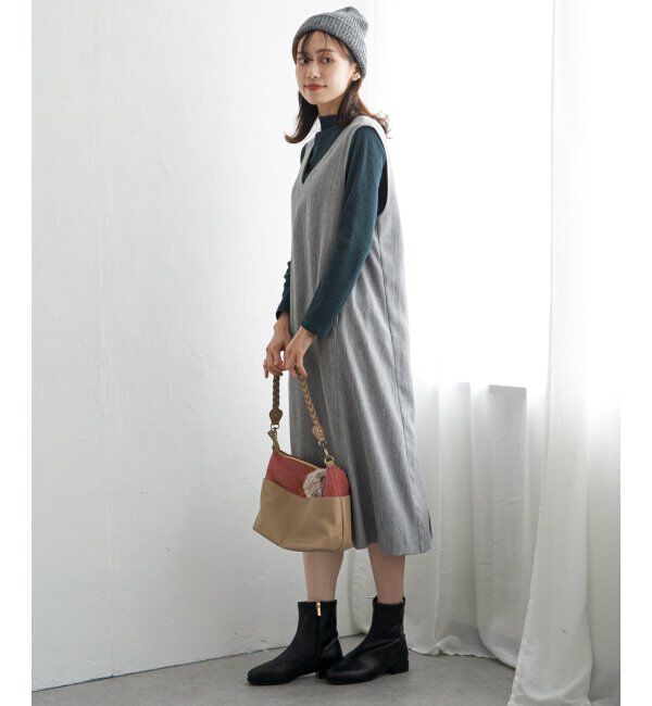 ikka「バイカラー2WAYショルダーバッグ」|その他|