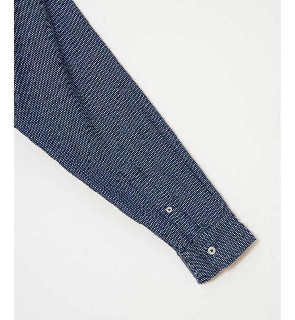 IKKA LOUNGE「デニムライクスイスカラーシャツ」|シャツ・ブラウス|