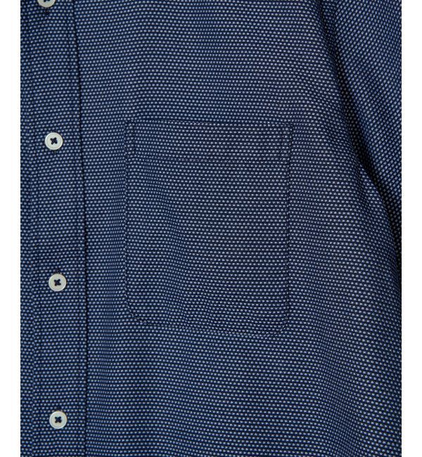 IKKA LOUNGE「デニムライクスイスカラーシャツ」|シャツ・ブラウス|