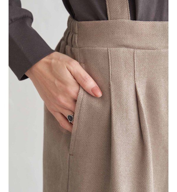 ikka「サス付きワイドパンツ」|その他|