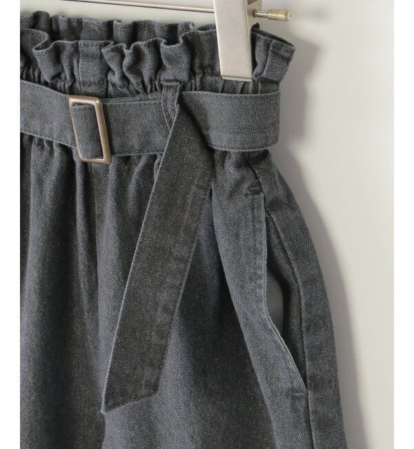 ikka kids「ベルト付きデニムワイドパンツ（120~160cm）」|その他|