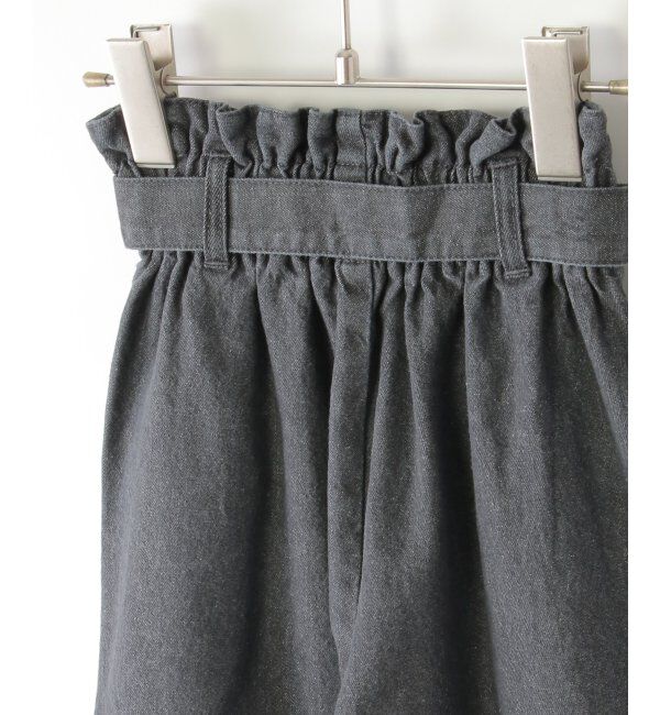 ikka kids「ベルト付きデニムワイドパンツ（120~160cm）」|その他|