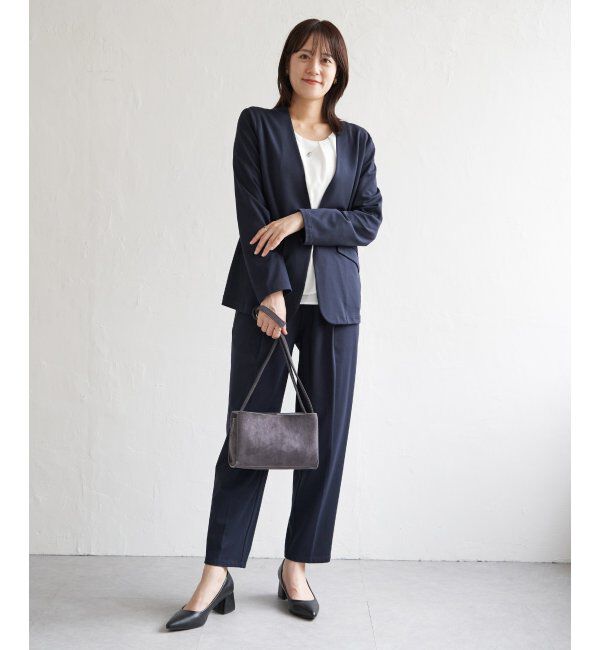 IKKA LOUNGE「【セットアップ対応】GOKU楽ワークノーカラージャケット」|その他|