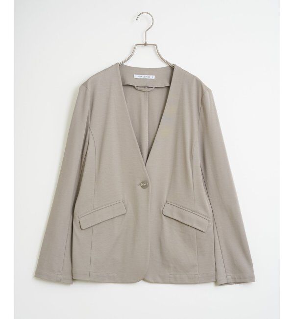 IKKA LOUNGE「【セットアップ対応】GOKU楽ワークノーカラージャケット」|その他|