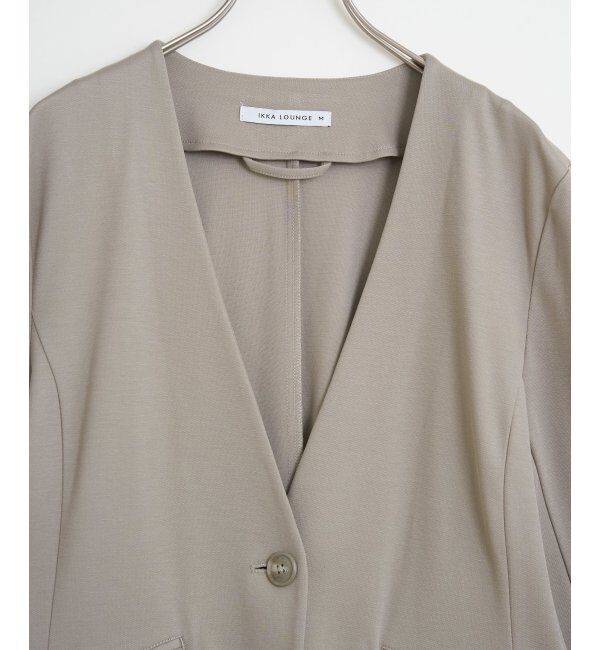 IKKA LOUNGE「【セットアップ対応】GOKU楽ワークノーカラージャケット」|その他|