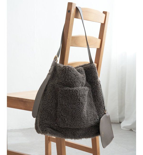 ikka「プードルエコファーショルダーバッグ」|その他|