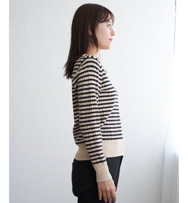 IKKA LOUNGE「ミニケーブルニットプルオーバー」|プルオーバー|