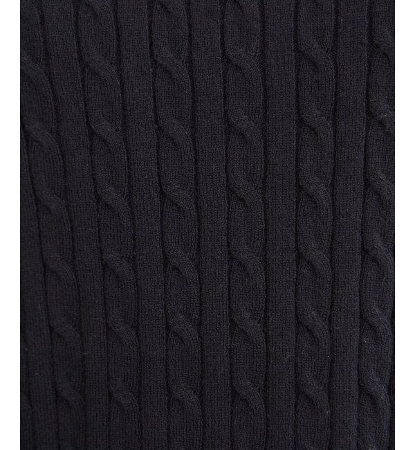 IKKA LOUNGE「ミニケーブルニットプルオーバー」|プルオーバー|