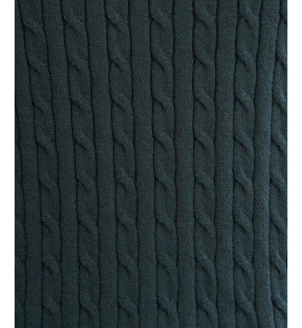 IKKA LOUNGE「ミニケーブルニットプルオーバー」|プルオーバー|