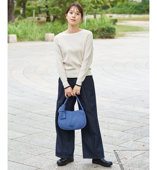 IKKA LOUNGE「ミニケーブルニットプルオーバー」|プルオーバー|