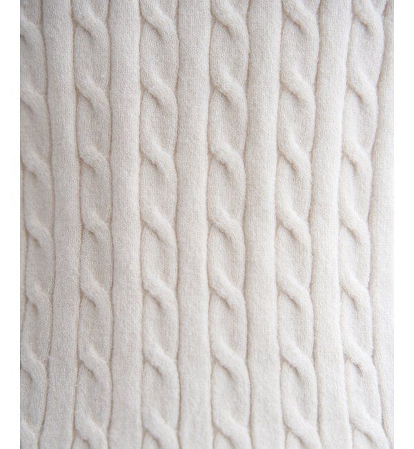 IKKA LOUNGE「ミニケーブルニットプルオーバー」|プルオーバー|