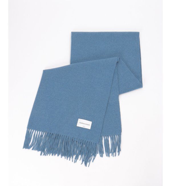 ikka「カシミヤタッチカラーマフラー」|マフラー|ブルー