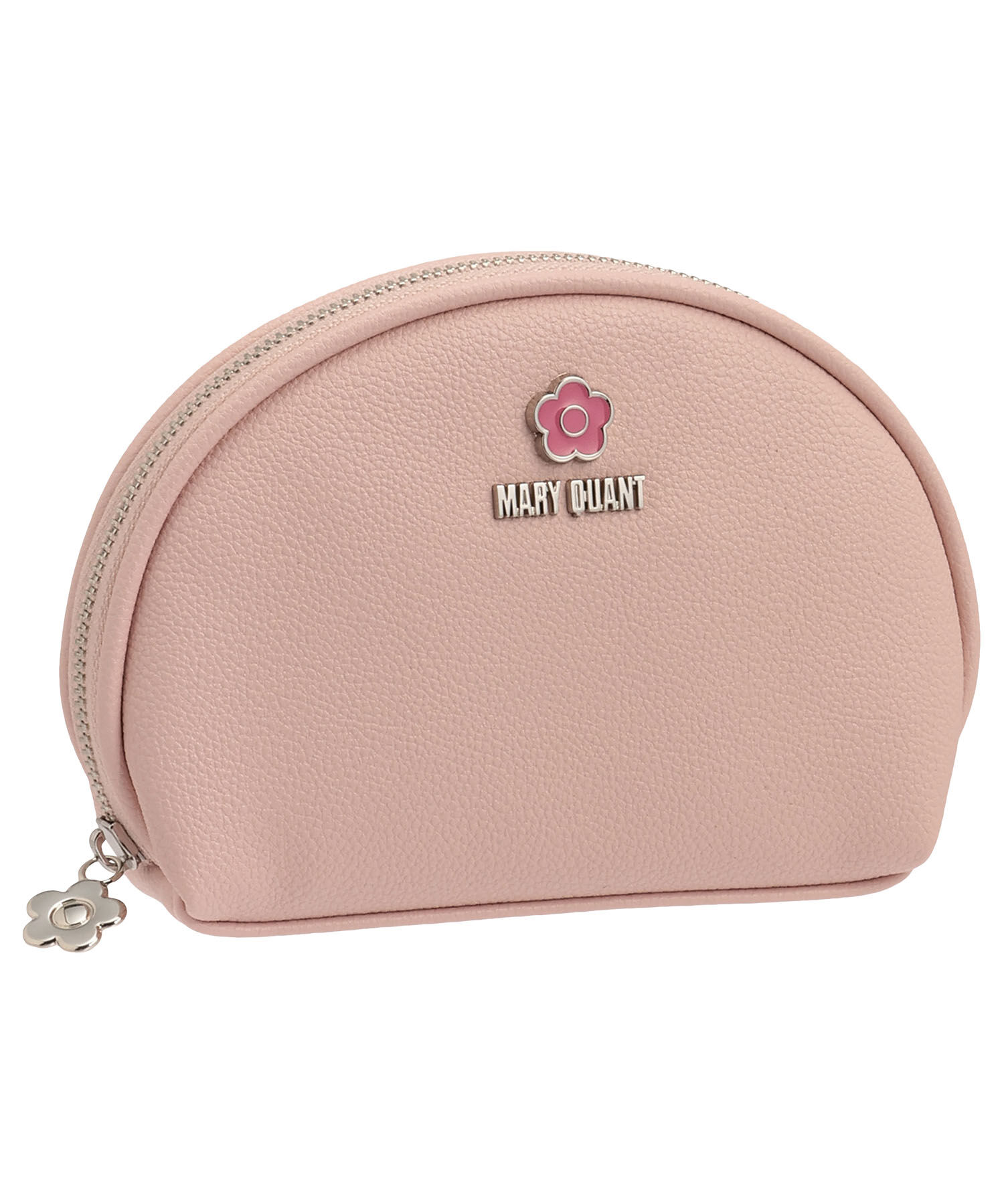 MARY QUANT「ピンクエポデイジー ラウンドポーチ」|ポーチ|ピンク