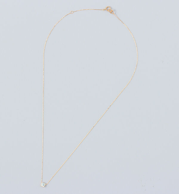 JUPITER「【シリーズ累計販売 4000点突破！】【K10】天然石ネックレス/3月誕生石/アクアマリン」|ネックレス|