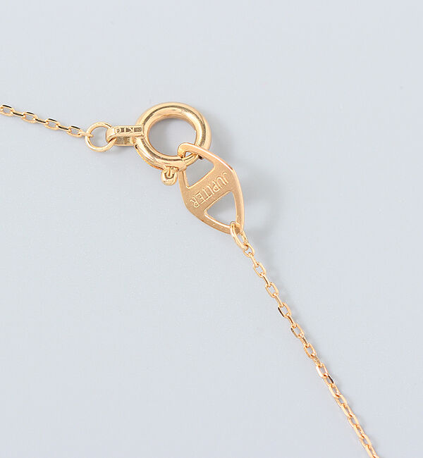 JUPITER「【シリーズ累計販売 4000点突破！】【K10】天然石ネックレス/3月誕生石/アクアマリン」|ネックレス|