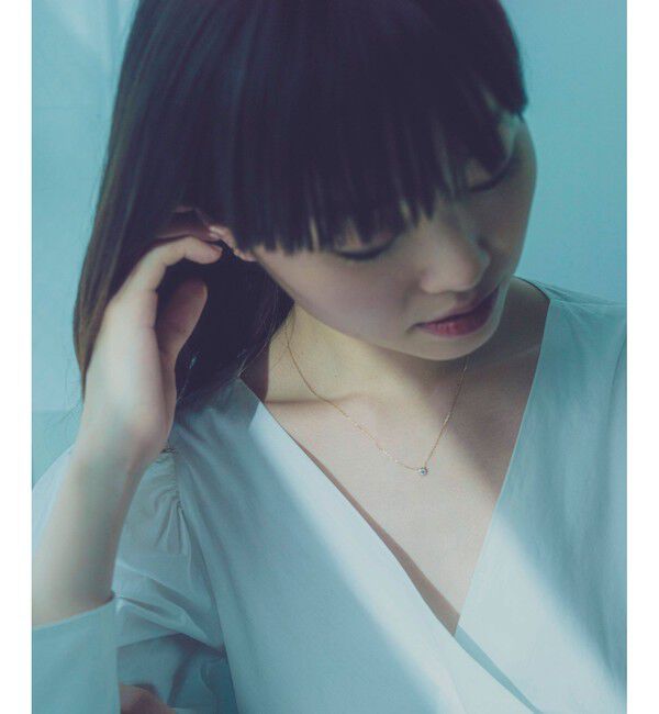 ete「K18 ダイヤモンド 0.2ct ネックレス「ブライト」」|ネックレス|