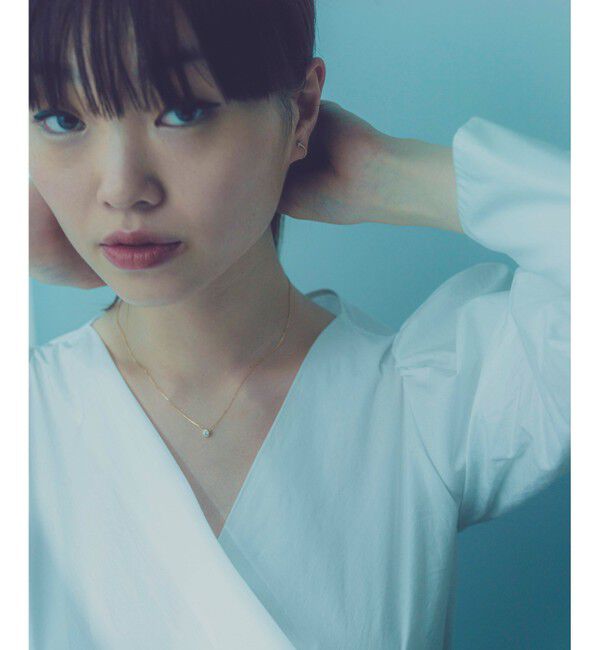 ete「K18 ダイヤモンド 0.2ct ネックレス「ブライト」」|ネックレス|