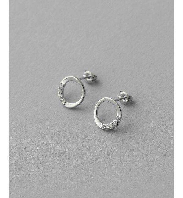 ete「ビジュー サークル ピアス」|ピアス|