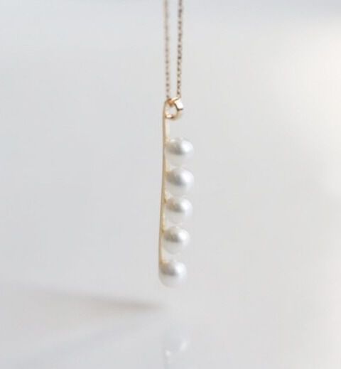  「パール ネックレス | K10YG」|ネックレス|