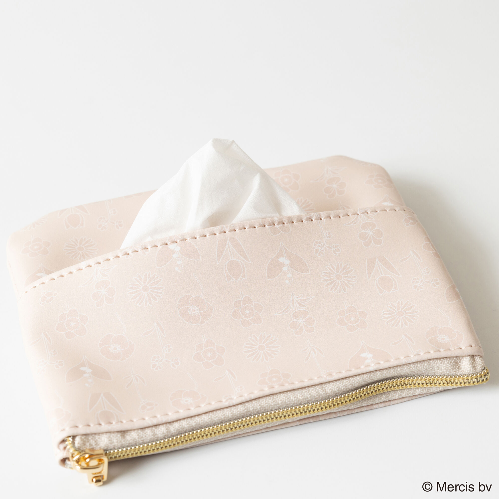  「MIFFY FLOWER APPLIQUE ティッシュポーチ」|ポーチ|